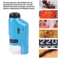 thumbnail image 3 of Kit de Microscope pour Enfants Kit Éducatif de Microscope avec Lentille Haute Définition Portable pour Maison École Expériences Scientifiques, 3 of 7