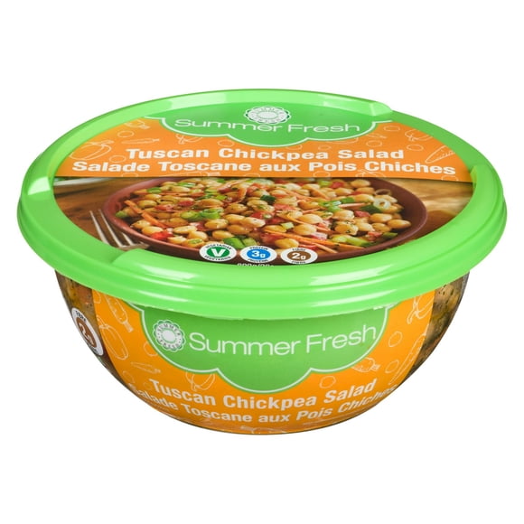 Summer Fresh Tuscan Chickpea Salad