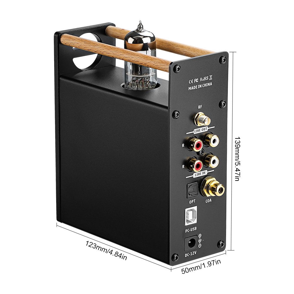 A118 AIYIMA T8 Bluetooth5.0 TUBE-6N3 デジタルチューブ真空管