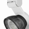 thumbnail image 3 of Benjara BM220694 12W Integrated LED Metal Track Fixture with Mesh Head, Black & White, 3 of 5