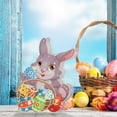 thumbnail image 4 of EGNMCR Easter DIY 5D Diamond Art Painting Kits, Easter Rabbit Eggs Tabletop Decoration With LED String Light, Cute Diamond Paintings Ornament For Easter Day, Gift, 4 of 4
