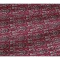 thumbnail image 5 of oneOone Cotton Jersey Red Fabric Block Sewing Craft Projects Fabric Prints By Yard 58 Inch Wide-OA, 5 of 5