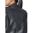 thumbnail image 2 of Sharo Blouson de Moto Classique en Cuir Souple pour Femmes, 2 of 9