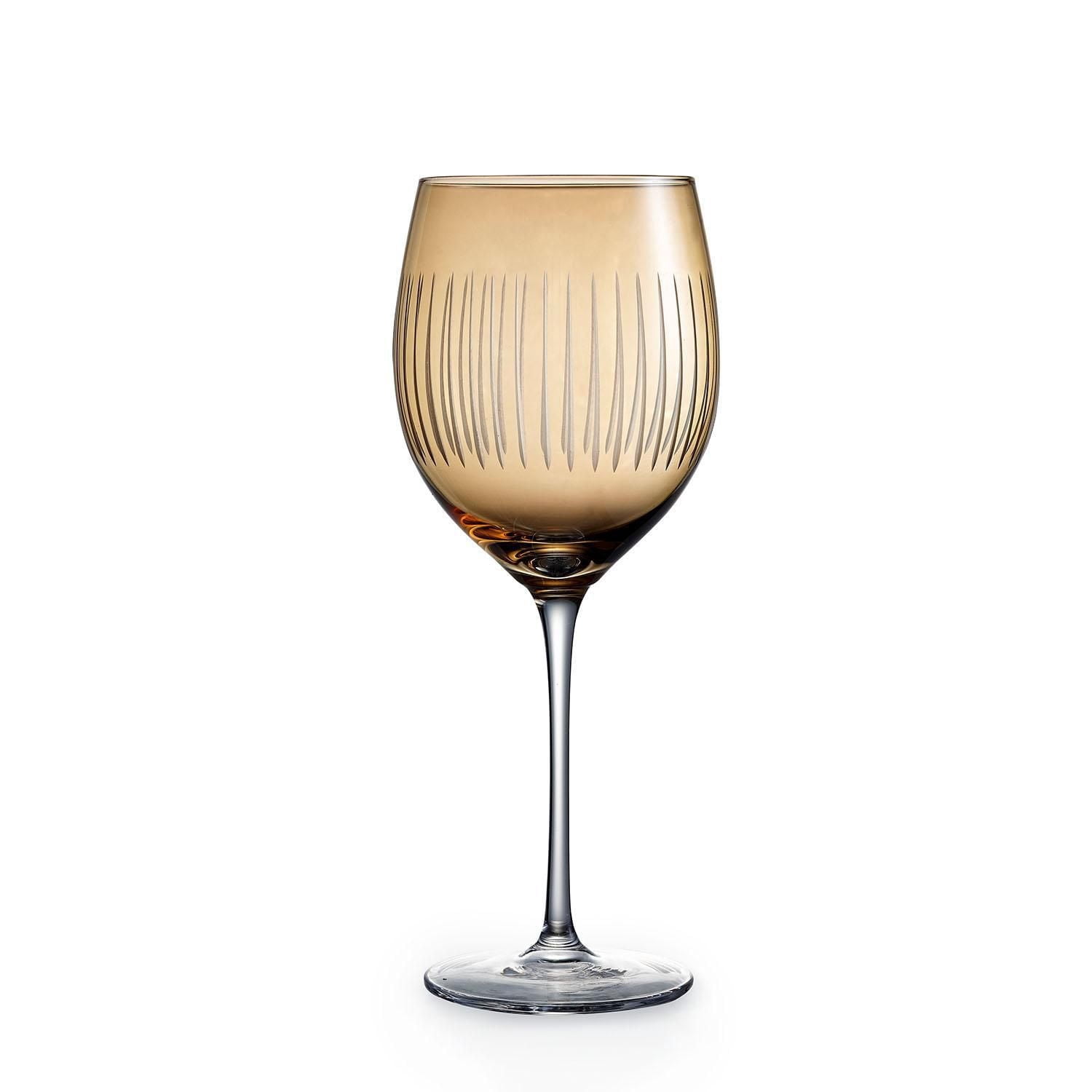 Rainbow Glo Colored Wine Glasses 470ml, Set of 4
