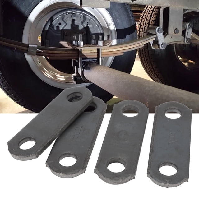 Sangle de Manille à Ressort pour Remorque, Manilles d'Essieu de Remorque Durables de 2 5/8 Pouces en Acier Robuste pour Système de Suspension