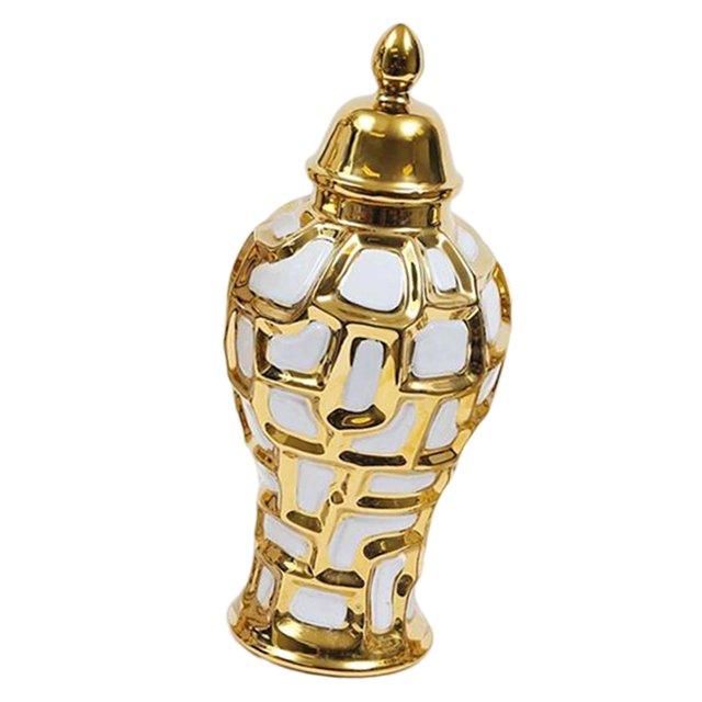 veasfak Porcelain Decor Jar Decorative Bud Vase Home M M