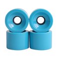 thumbnail image 1 of 4 Pcs Roues de Planche à Roulettes 70 x 51 mm Ensemble de Roues de Longboard 78A Roue Coussin en PU pour Remplacement de Roue de Planche Longue, 1 of 8