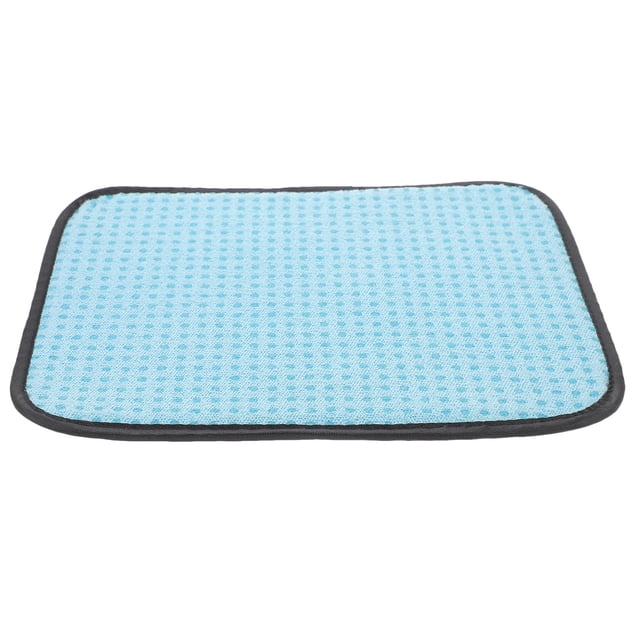 OULII 1 Set Blue Polyester Bowling Ball Cleaning Cloth 11.8x8.1x0.4in