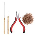 thumbnail image 4 of lionlar Hair Extension Kit Plier Plus Pulling Hook Bead Device And Loop Tool Kits - 11#, 4 of 6