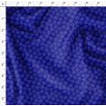 thumbnail image 4 of Soimoi Blue Poly Georgette Fabric Dot Abstract Printed Fabric 1 Yard 52 Inch Wide, 4 of 5
