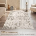 thumbnail image 2 of x Area Rug Living Room Rugs - Washable Neutral Modern Abstract Soft Thin Large Rug Indoor Floor No Slip Rug Carpet for Bedroom Under Dining Table Home Office Decor -, 2 of 6