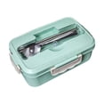 thumbnail image 2 of Lunchbox Insulated Lunchbox Cutlery Set Portable Lunchbox Student Lunchbox Fresh Preserved Lunchbox With Cutlery Set Portable Lunchbox Sealed Lunchbox Student Compartmentalised, 2 of 9