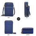 thumbnail image 2 of Small Crossbody Cell Phone Purse for Women, Mini Messenger Shoulder Handbag Wallet with Credit Card Slots,Dark Blue, 2 of 7