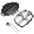 thumbnail image 2 of Dvkptbk Lunch Boîte à en Acier Inoxydable Isolée à Plusieurs Couches Bento Contenant Alimentaire Rangement Boîte à Lunch 1 L Essentiels de Camping, 2 of 8