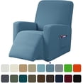 thumbnail image 1 of Subrtex Housse Extensible pour Fauteuil Inclinable 1 Pce, Housse Texturée à Carreaux avec Poches, 1 of 6