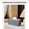 thumbnail image 4 of Dvkptbk Tissue Holder Tissue Box Home Living Room Coffee Table Innovative Paper Box Premium Feeling Tissue Box Leather Texture Home Accessories Decorative Item Storage & Organization, 4 of 6