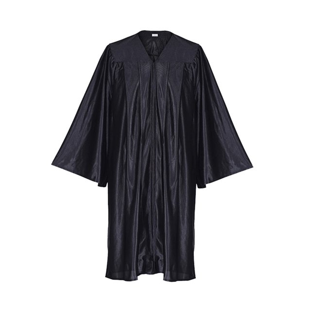 SXcggal Unisex Graduation Gown 2025 For Adult Size Solid Color Basic Adult Graduation Gown