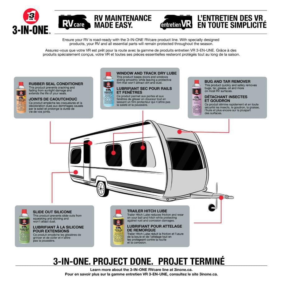 3-IN-ONE Rv Care Window And Track Dry Lube