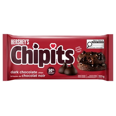 HERSHEY'S CHIPITS DARK Chocolate Chips, 225g