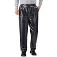 thumbnail image 1 of Men's Winter Thermal Windproof Riding Motorcycle Work Trousers Thickened Warm Loose Fit Comfortable Durable Outdoor Heavy Duty Cold Weather Pants, 1 of 3
