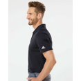 thumbnail image 4 of Adidas Mens Cotton Blend Polo, L, Navy, 4 of 4