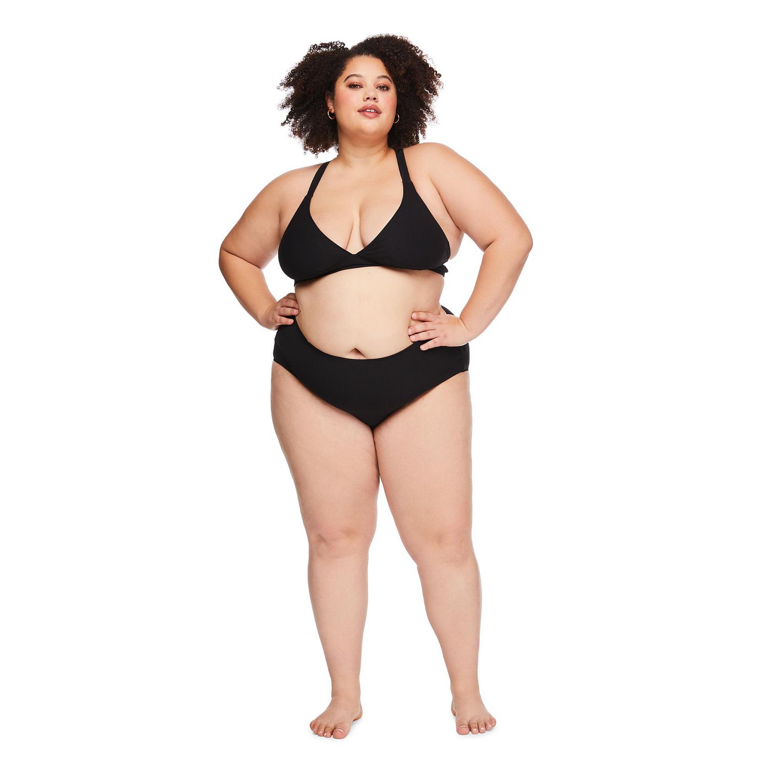 Haut de bikini en triangles George Plus pour femmes