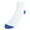 White with Royal Blue, variant on CTM® Cotton Blend Ankle Socks (4 Pair Pack) (Men's)