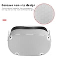 thumbnail image 4 of LNGOOR Couvre-Visage VR, Coussinet Facial en Silicone Résistant à la Sueur et Coussinet Facial pour Casque VR Oculus Quest 2, Noir, 4 of 6