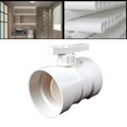thumbnail image 2 of PVC Manual Air Volume Control Valve Air Duct Volume Controller For Ventilation Pipe Valve Switch Air Regulating Valve 75mm-250mm, 2 of 4