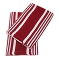 thumbnail image 2 of Lot de 2 torchons de cuisine Hometrends, 100 % coton, 45,7 x 71,1 cm, rouges, 2 of 3