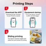 Coffee Printer,Wi-fi Print-lab And App Cafes Coffee Printer Portable Art Printlab App Coffee Art With Wifi App Edible Printer And Cafes Bakeries And