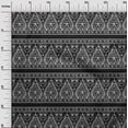 thumbnail image 2 of oneOone Polyester Lycra Fabric Stripe|Leaves & Floral Block Printed Fabric 1 Yard 56 Inch Wide, 2 of 4