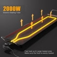 thumbnail image 4 of Costway Plaque de Cuisson Électrique Teppanyaki pour Gril de Table BBQ Barbecue Antiadhésive Camping, 4 of 10