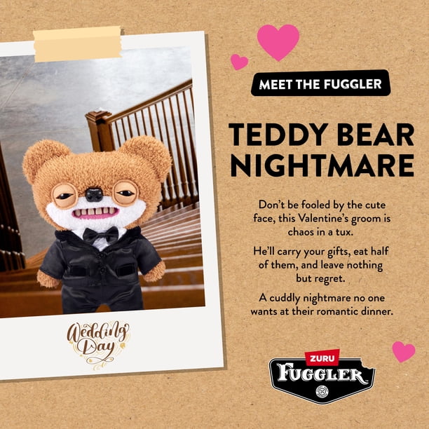 Fuggler Wedding Fuggs 9-Inch Plush 2-Pack by ZURU – Funny Ugly