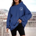 thumbnail image 4 of WEAIXIMIUNG Fall Sweatshirts Autumn Winter Printed Hoodie for Women, 4 of 7