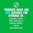 thumbnail image 5 of Ziploc Produce Bags Large, 15 Bags, 5 of 5