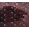 thumbnail image 4 of oneOone Viscose Chiffon Fabric Floral & Paisley Block Print Fabric BTY 42 Inch Wide, 4 of 4