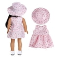 thumbnail image 2 of Rbaofujie 18 Inch Doll Clothes , Costumes Party Dress Fits 18 Inch Girl Doll Clothes, 2 of 6