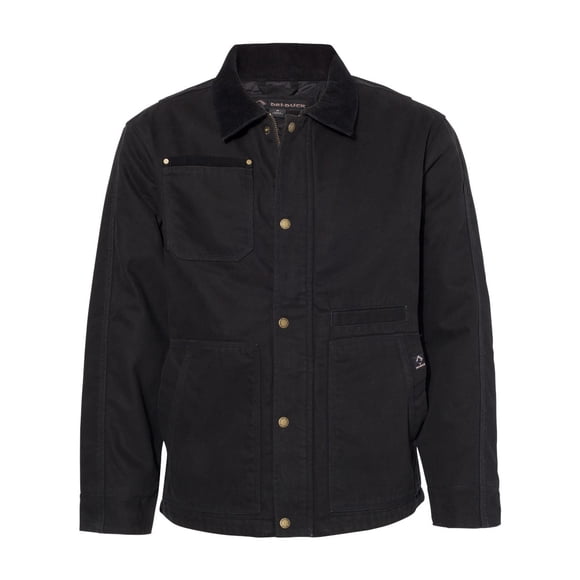 DRI DUCK Rambler Veste en Tissu Boulder, 4TG, Noir