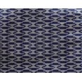 thumbnail image 4 of oneOone Georgette Viscose Fabric Triangle Kasuri Printed Fabric 1 Yard 42 Inch Wide, 4 of 4