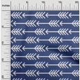thumbnail image 2 of oneOone Polyester Spandex Blue Fabric Arow Sewing Craft Projects Fabric Prints By Yard 56 Inch Wide, 2 of 5