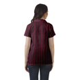 thumbnail image 4 of Moomaya Chemise Tunique Style Portefeuille pour Femmes en Coton Décontractée à Boutons Col Classique Haut, 4 of 6