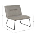 thumbnail image 3 of Casper Industrial Accent Chair by LumiSource, 3 of 9