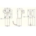 thumbnail image 4 of HILABEE Moteur de Boîte à Vis Sans Fin Micro DC Haute Vitesse Réduit 12V 160RPM, 4 of 5
