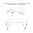 thumbnail image 3 of Stainless Steel Plastic Oven Stand Metal Microwave Stand Tabletop Oven Rack Under Sink Storage Rack, 3 of 8
