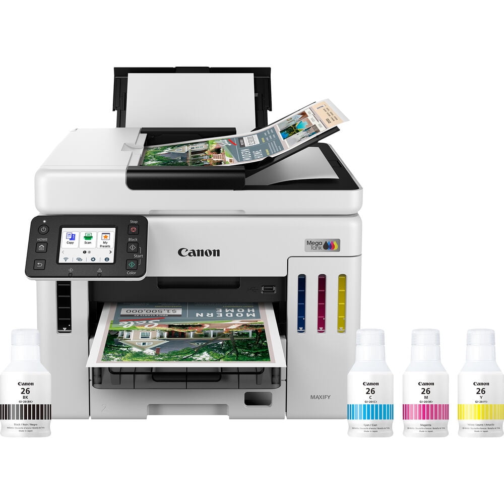 Imprimante couleur tout-en-un sans fil MegaTank MAXIFY GX7120 de Canon