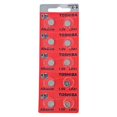 thumbnail image 1 of 100 x LR41 / AG3 Piles Alcalines à Bouton Toshiba, 1 of 1