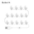 thumbnail image 1 of LED Makeup Mirror Lamp Bulb Makeup Lights USB Wall Light 2/6/10/14pcs Dimmable Dressing Table Lighting Lamp ,Widely Use, 1 of 7