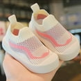 thumbnail image 5 of Girls Sneakers, Spring New Soft Soled Single Shoes Baby Walking Shoes Bow Mesh Princess Small Solid Shoes, 5 of 5
