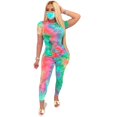 thumbnail image 2 of Women Casual Clothes Set  Assorted Color Tie-dyed Print Top and Long Pants, 2 of 4